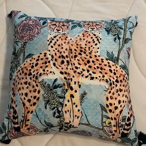 Leopard pillow